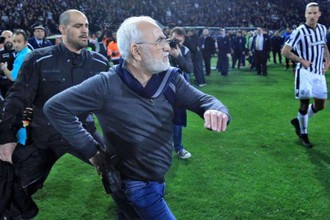 Российский владелец греческого клуба ПАОК Иван Саввиди