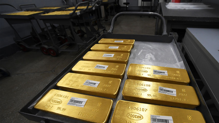 Китайская таможня сообщила о росте поставок золота из России в 2022 году на 67%