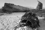 На месте крушения самолета Ан-22 «Антей» в Тверской области, 1994 год