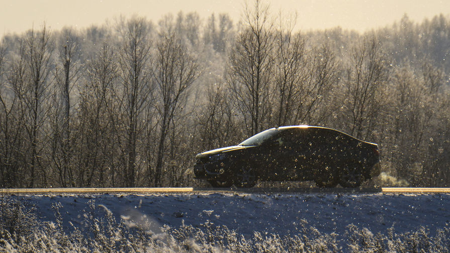 В Татарстане три человека едва не замерзли в попавшей в ДТП машине