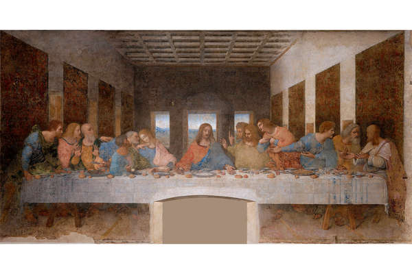 Леонардо да Винчи «Тайная вечеря» (1495-1498)