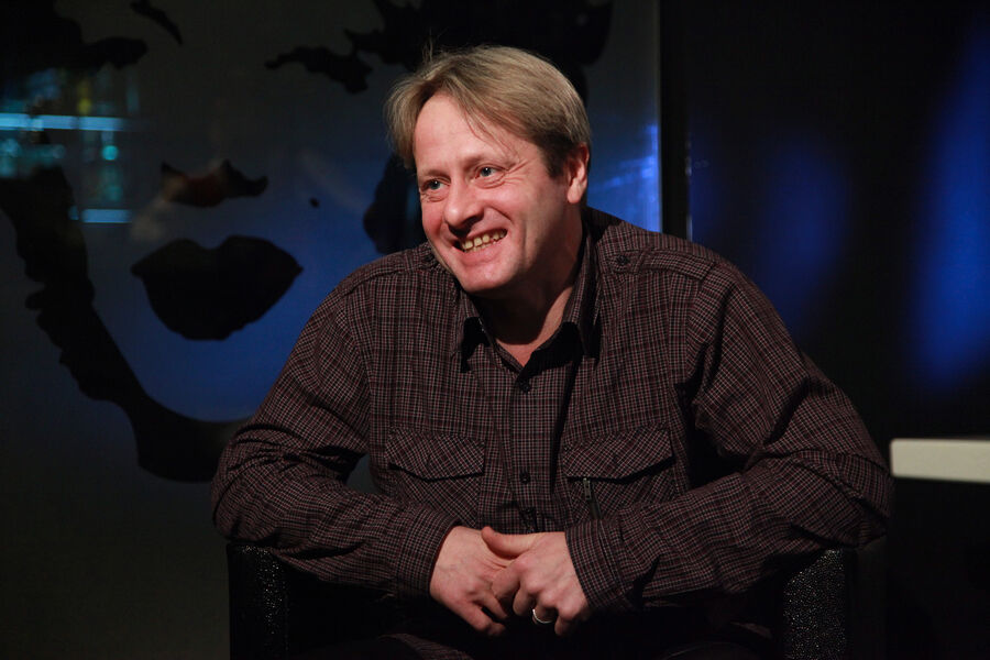 Эдуард Радзюкевич во время интервью, 2010&nbsp;год