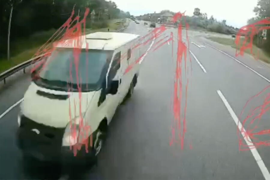 Видеорегистратор запечатлел момент смертельного дтп на трассе м 5
