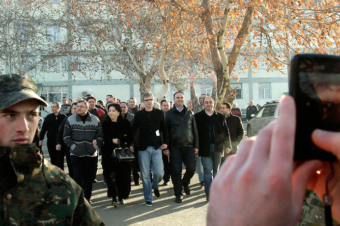 В рамках политической амнистии в Грузии вышли на свободу 190 политзаключенных