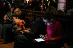 Журналисты на открытии выставки «Рафаэль. Поэзия образа» в зале Пушкинского музея