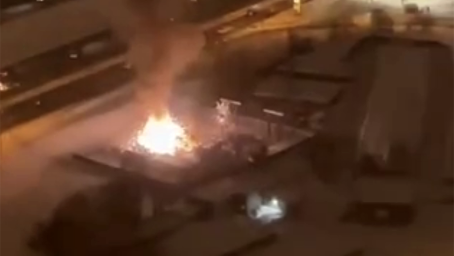 Очевидцы сообщили о взрыве на электроподстанции в Москве