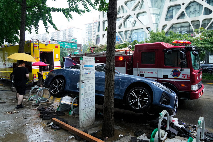 Последствия проливного дождя в&nbsp;Сеуле, Южная Корея, 9&nbsp;августа 2022&nbsp;года
