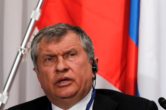 Глава «Роснефти» Игорь Сечин во время инвестиционного форума в Токио, 2014 год