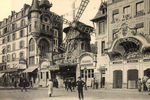 «Мулен Руж» на парижской открытке начала XX века