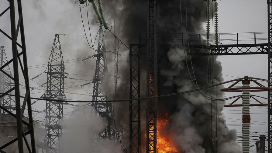 На Украине сообщили о повреждении трех теплоэлектростанций
