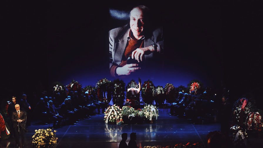 Церемония прощания с&nbsp;актером Сергеем Юрским в&nbsp;театре имени Моссовета, 11 февраля 2019 года 