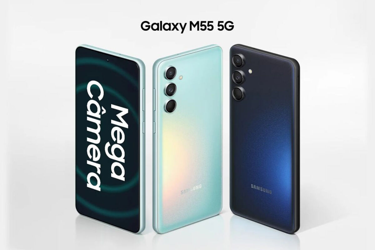 Представлен Samsung Galaxy M55 с лучшей селфи-камерой в истории компании -  Газета.Ru | Новости