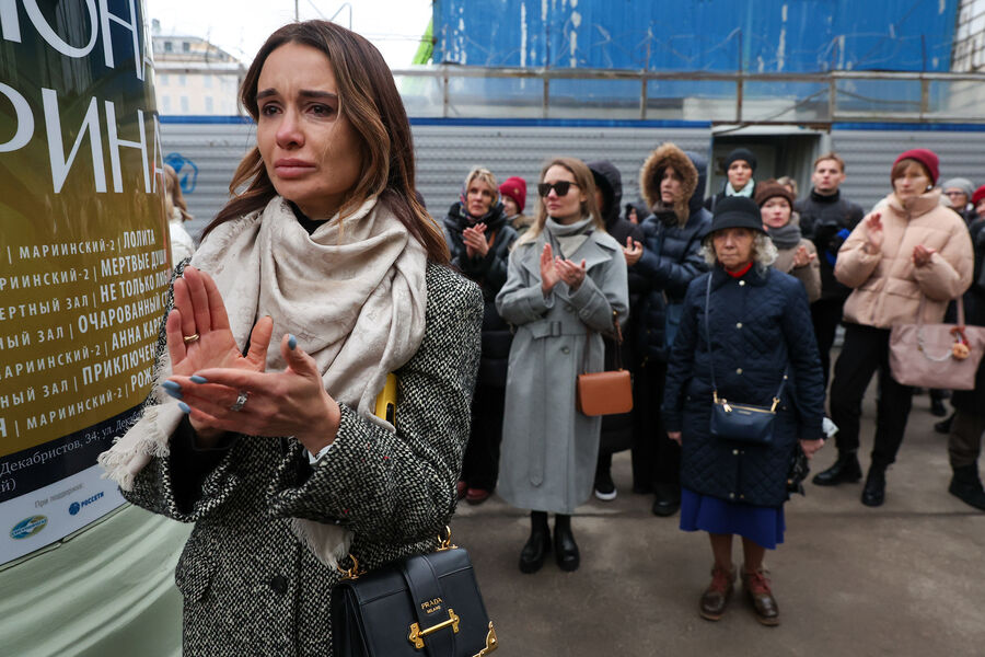 Церемония прощания с&nbsp;премьером балетной труппы Мариинского театра Владимиром Шкляровым, 21&nbsp;ноября 2024&nbsp;года