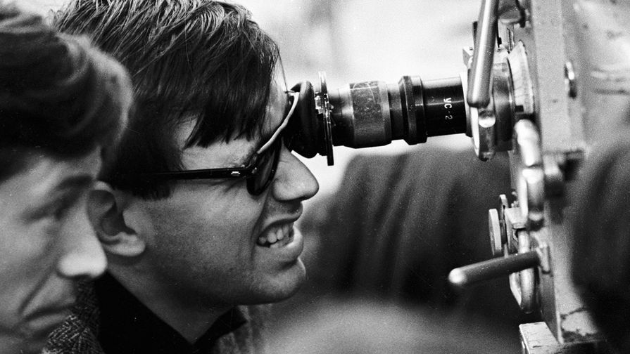 Кинорежиссер Андрей Михалков-Кончаловский на&nbsp;съемочной площадке, 1967&nbsp;год