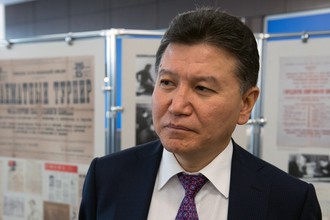 Президент ФИДЕ Кирсан Илюмжинов