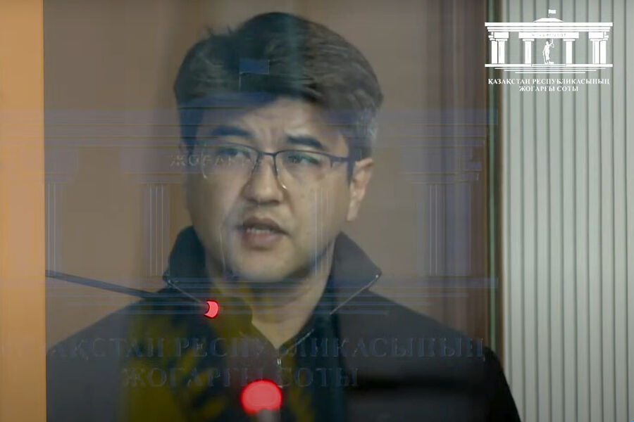 Куандык Бишимбаев на заседании суда, 6 мая 2024 года