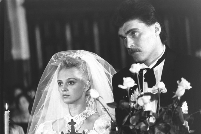 1990 год. Свадьба Арвидаса Сабониса и Ингрид Микелионите — обладательницы титула «Вильнюсская красавица-88»
