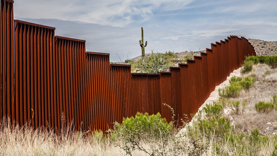 Граница между Мексикой и США, штат Аризона