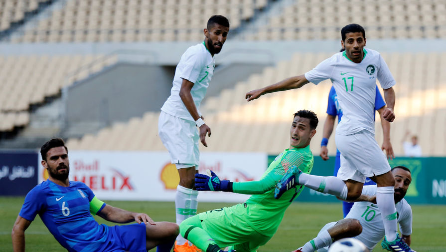 Сборная Саудовской Аравии по футболу готовится к чемпионату мира — 2018