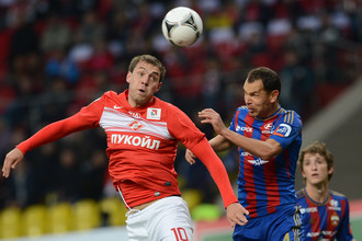 В первом круге ЦСКА победил со счетом 2:0