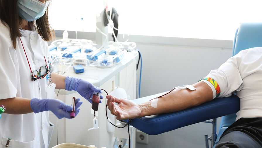  В подмосковном минздраве назвали количество собранной донорской крови