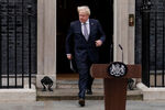 Премьер-министр Великобритании Борис Джонсон готовится объявить о своей отставке, 7 июля 2022 года
