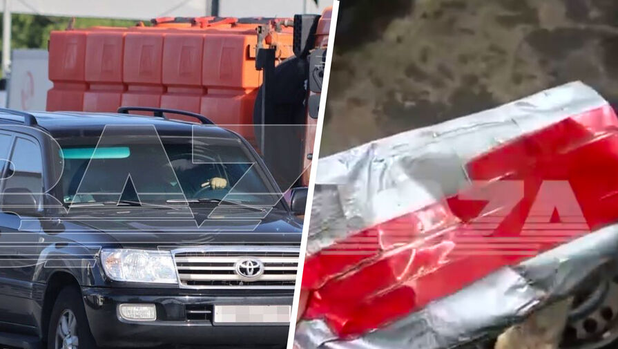 Прилипший к днищу Toyota пакет приняли за взрывное устройство