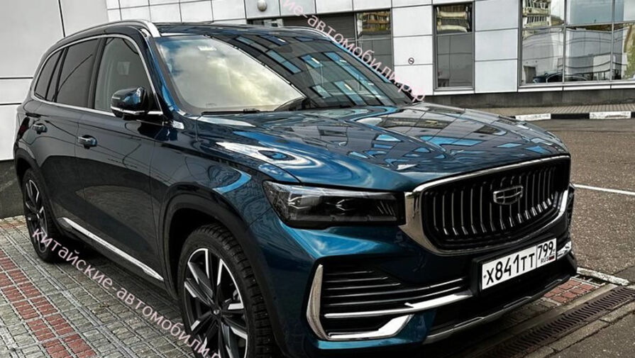Кроссовер Geely Monjaro сфотографировали в Москве