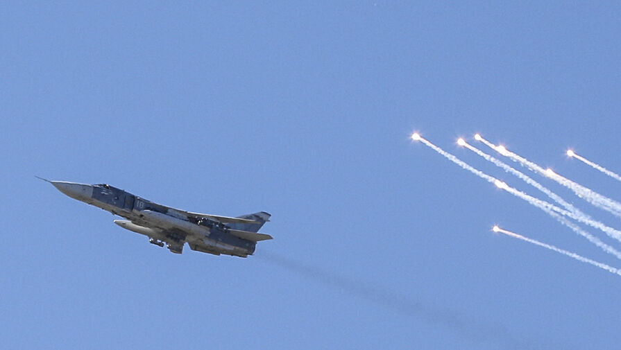 Минобороны России сообщило о сбитии украинского Су-24 над Красноармейском в ДНР