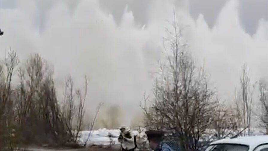 В Якутии провели взрывы на реке Лене