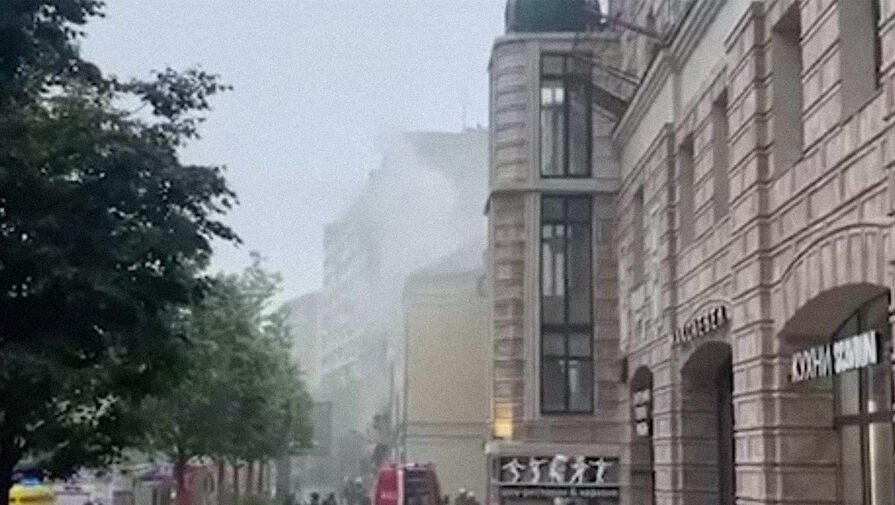 В центре Москве произошел пожар в ресторане китайской кухни