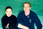 Фигуристы Анна Семенович и Роман Костомаров, 1999 год
