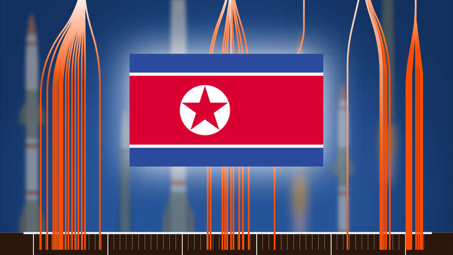 Северная Корея вновь запустила баллистическую ракету в сторону Японского моря