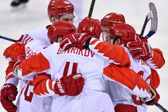 Хоккеисты сборной России