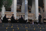 Концерт дирижера Валерия Гергиева и Мариинского симфонического оркестра, посвященный памяти погибших в Южной Осетии и тем, кто поднимает из руин город Цхинвал, 2008 год