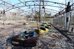 Заброшенный парк аттракционов в городе Припять в 2 км от Чернобыльской АЭС, 2016 год