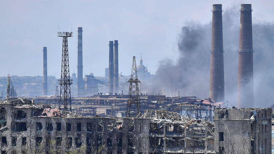 В ДНР заявили о взрывах на территории Азовстали