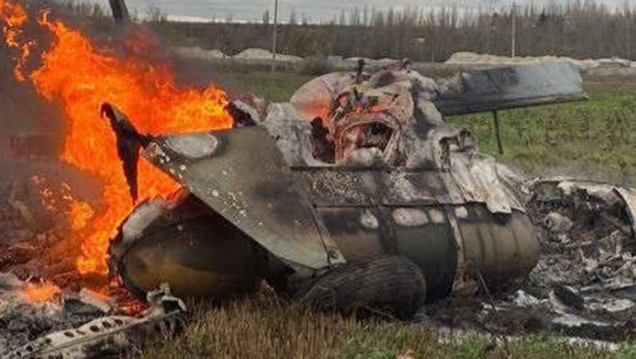 Военный вертолет Ми-8 ВСУ разбился в районе Константиновки в ДНР