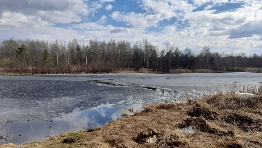 В Братске на льду водохранилища очевидцы спасли двух детей