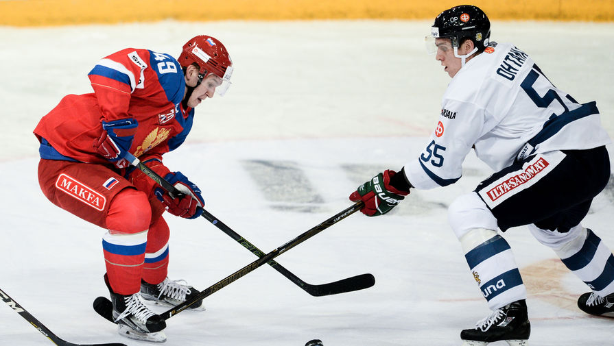 Россия встречается с&nbsp;Финляндией на&nbsp;последнем этапе хоккейного Евротура