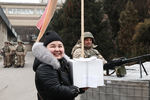 Покупательница хлебобараночного комбината «Аксай» и армянские миротворцы, 11 января 2022 года