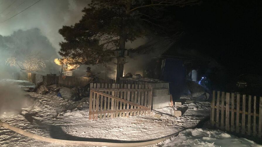 В Амурской области завели дело после гибели детей при пожаре в доме в селе Павловка
