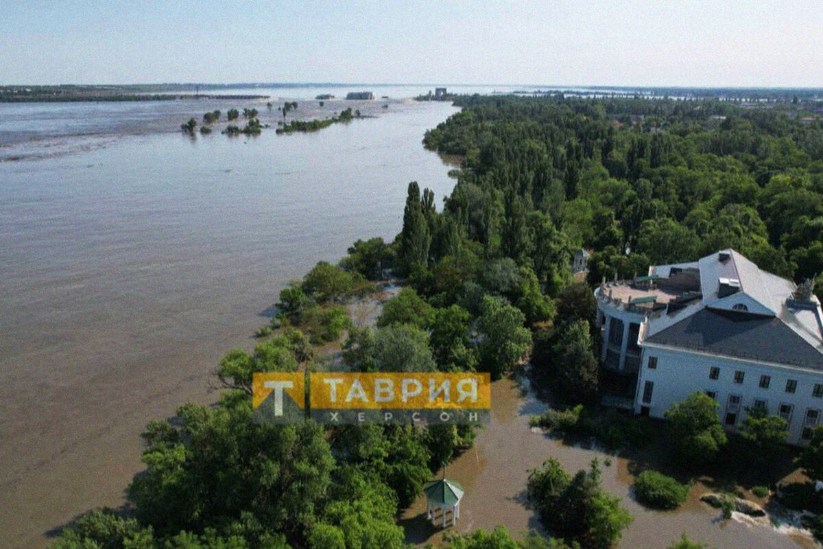 Власти Херсонской области рассказали о ситуации с затоплением домов -  Газета.Ru | Новости