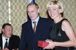 Владимир Путин и Светлана Мастеркова, 1999 год