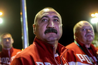 Тренер сборной России по боксу Александр Лебзяк