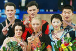 Татьяна Тотьмянина и Максим Маринин — золотые медалисты чемпионата мира по фигурному катанию, 2005 год