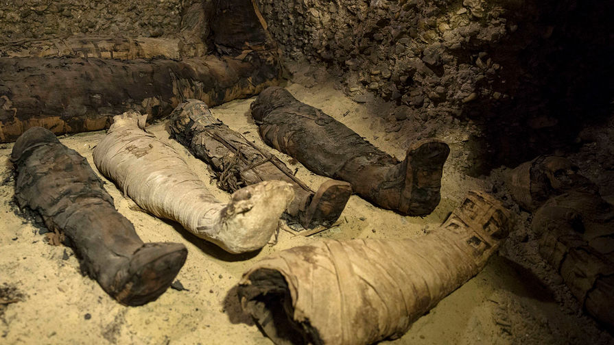 В Египте обнаружили гробницу с примерно 40 мумиями, 2 февраля 2019 года