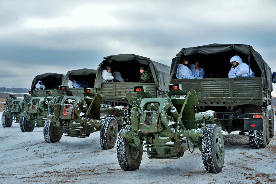 Подготовка мобилизованных для отправки в зону спецоперации в Костроме