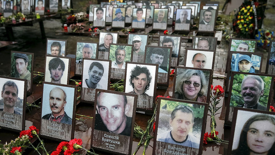 На&nbsp;улице Институтской в&nbsp;Киеве установлен мемориал погибшим на&nbsp;«майдане»
