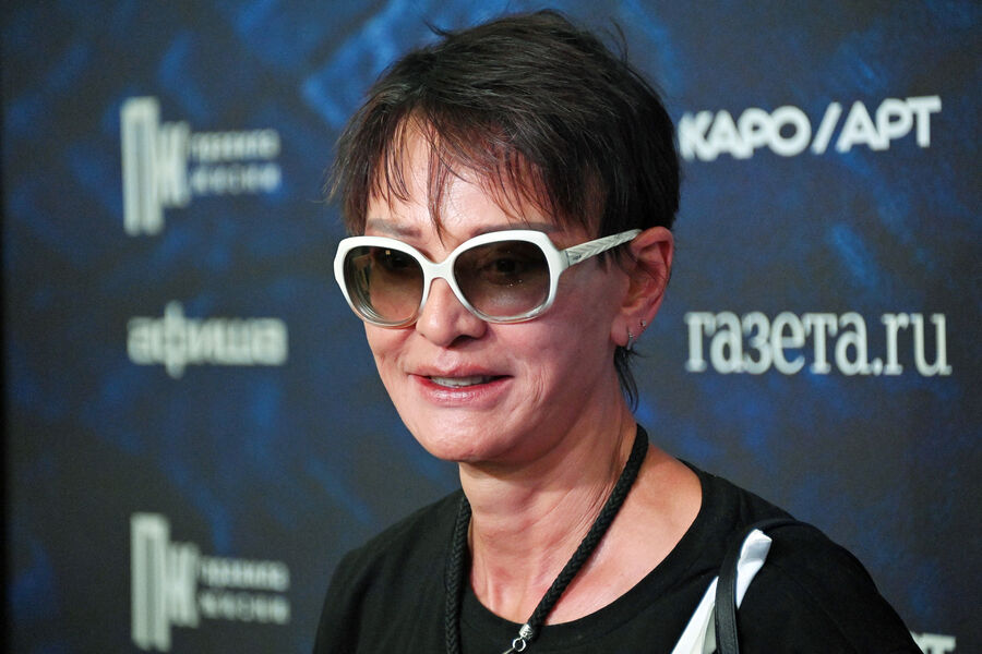 Ирина Хакамада на&nbsp;премьере фильма режиссера Дэвида Кроненберга &laquo;Преступления будущего&raquo; в&nbsp;кинотеатре &laquo;КАРО 11&nbsp;Октябрь&raquo; в&nbsp;Москве, 2022&nbsp;год